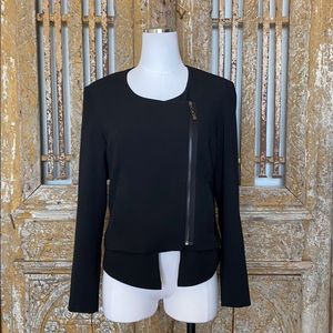 PEPPERCORN NORDSTROM ASSYMETRICAL BLACK JACKET